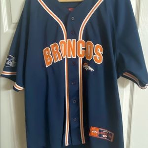 Men’s Denver Broncos Baseball Jersey XL